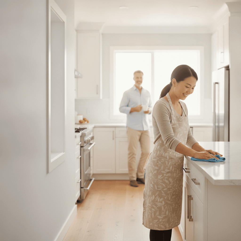 House Cleaning pro at work