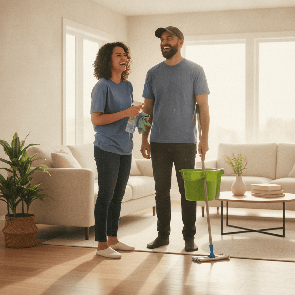 House Cleaning team